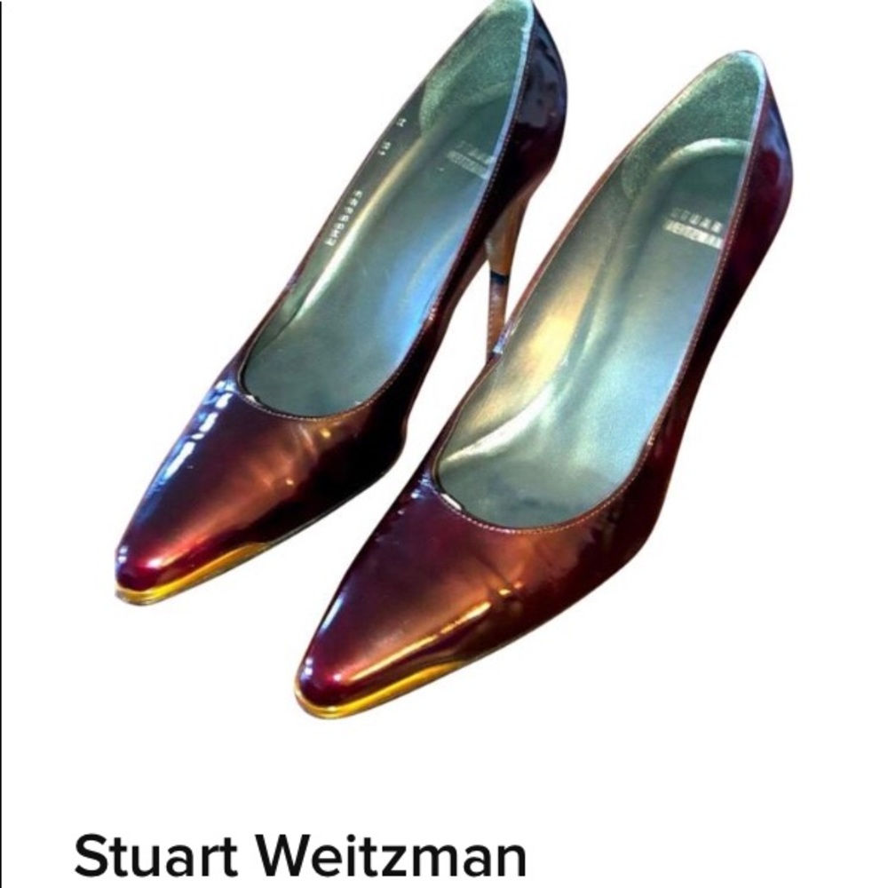 🔥🔥S. WEITZMAN🔥🔥ALMOND TOE PUMPS🔥🔥
